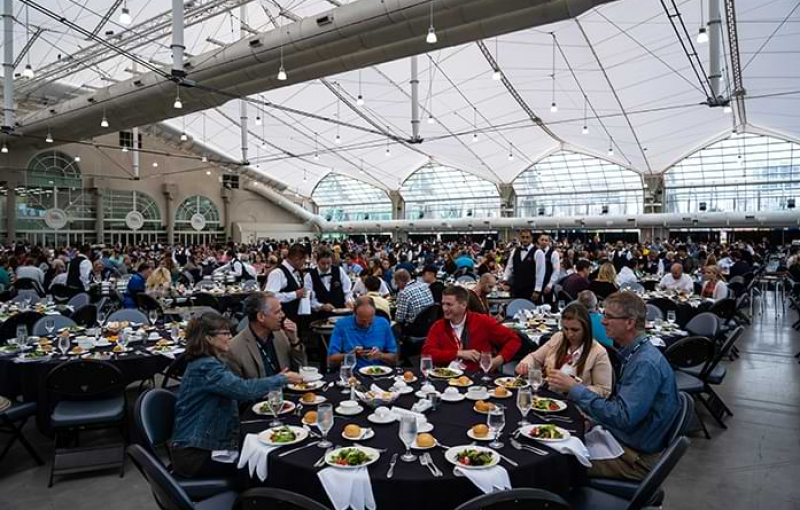 The Art of Catering: Seven Massive Meals in the Sails Pavilion